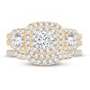Thumbnail Image 3 of Diamond Bridal Set 2 ct tw Round-cut 14K Yellow Gold