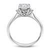 Thumbnail Image 2 of Diamond Engagement Ring 1/2 ct tw Round 14K White Gold