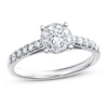 Thumbnail Image 0 of Diamond Engagement Ring 3/4 ct tw Round-cut 14K White Gold