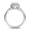Thumbnail Image 1 of Diamond Engagement Ring 5/8 ct tw Round 14K White Gold