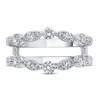 Thumbnail Image 3 of Diamond Insert Ring 1 ct tw Round 14K White Gold