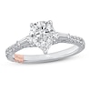Thumbnail Image 0 of Pnina Tornai It's Raining Love Diamond Engagement Ring 1-3/8 ct tw Pear-shaped/Baguette/Round 14K White Gold