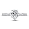 Thumbnail Image 2 of Pnina Tornai It's Raining Love Diamond Engagement Ring 1-3/8 ct tw Pear-shaped/Baguette/Round 14K White Gold