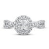 Thumbnail Image 2 of Pnina Tornai For a Lifetime Diamond Engagement Ring 1-1/4 ct tw Round 14K White Gold