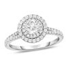 Thumbnail Image 1 of Diamond Engagement Ring 1 ct tw Round 14K White Gold