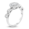 Thumbnail Image 1 of Diamond Engagement Ring 1/2 ct tw Round 14K White Gold
