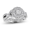 Thumbnail Image 1 of Diamond Bridal Set 1 ct tw Round 14K White Gold