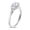 Thumbnail Image 2 of Diamond 3-Stone Ring 1 ct tw Round 14K White Gold