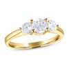 Thumbnail Image 0 of Diamond 3-Stone Ring 1 ct tw Round 14K Yellow Gold