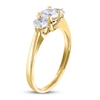Thumbnail Image 2 of Diamond 3-Stone Ring 1 ct tw Round 14K Yellow Gold