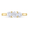 Thumbnail Image 2 of Diamond 3-Stone Ring 1 ct tw Round 14K Yellow Gold