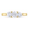 Thumbnail Image 2 of Diamond 3-Stone Ring 1 ct tw Round 14K Yellow Gold