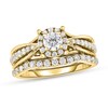 Thumbnail Image 1 of Diamond Bridal Set 1 ct tw Round 14K Yellow Gold