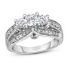 Thumbnail Image 0 of Diamond Ring 1-1/2 ct tw Round 14K White Gold