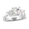 Thumbnail Image 0 of Diamond Ring 3 ct tw Cushion/Round 14K White Gold