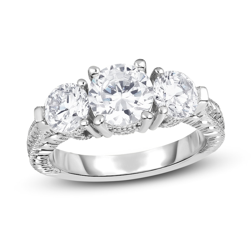 Main Image 1 of Diamond Ring 1 ct tw Round 14K White Gold