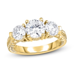 Diamond Ring 1 ct tw Round 14K Yellow Gold