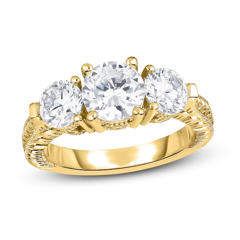 Diamond Ring 1 ct tw Round 14K Yellow Gold