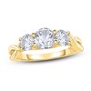 Thumbnail Image 1 of Diamond 3-Stone Ring 1 ct tw Round 14K Yellow Gold