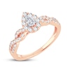 Thumbnail Image 1 of Diamond Ring 1/2 ct tw Pear-shaped 14K Rose Gold
