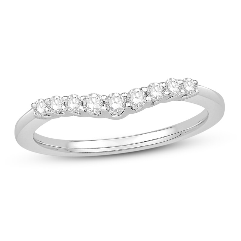 Main Image 1 of Diamond Anniversary Ring 1/4 ct tw Round Platinum