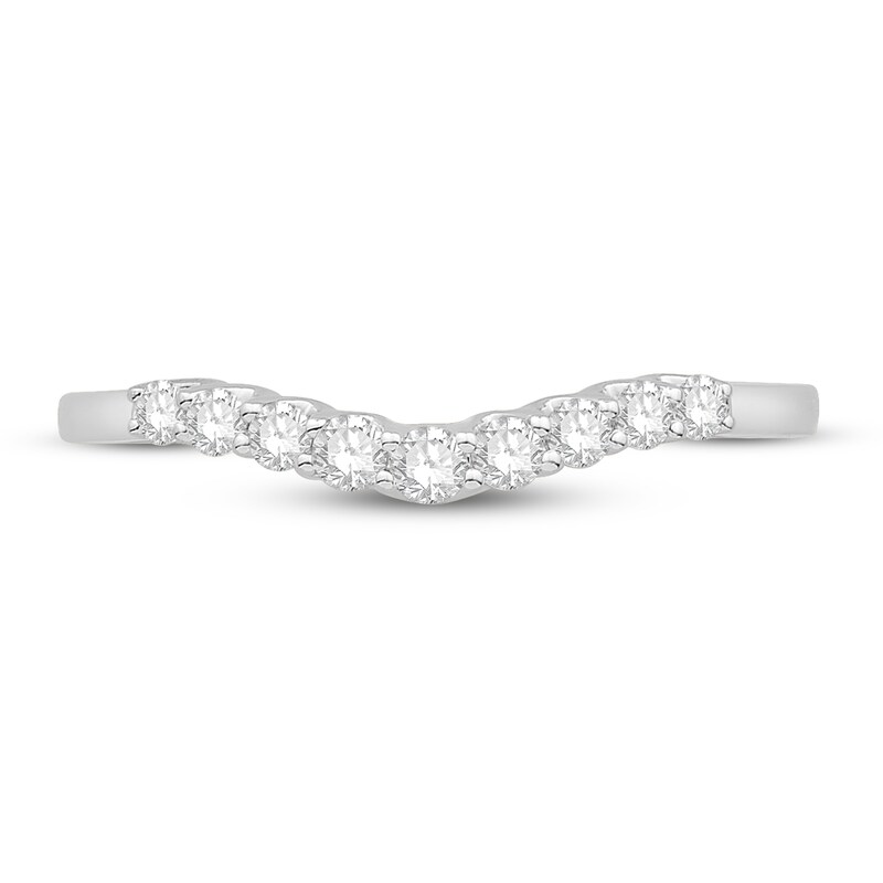Main Image 3 of Diamond Anniversary Ring 1/4 ct tw Round Platinum
