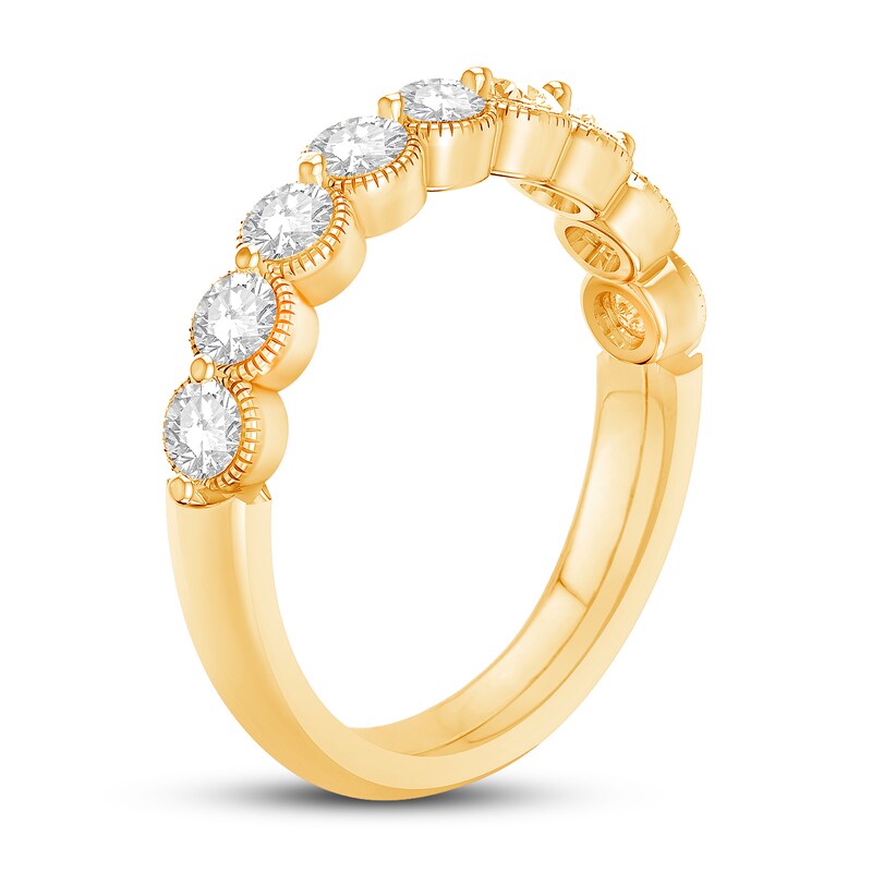 Main Image 2 of Diamond Anniversary Ring 7/8 ct tw Round 14K Yellow Gold