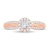 Thumbnail Image 3 of Diamond Ring 1/2 ct tw Round 14K Rose Gold