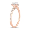 Thumbnail Image 1 of Diamond Ring 7/8 ct tw Oval 14K Rose Gold