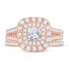 Thumbnail Image 3 of Diamond Bridal Set 2 ct tw Round 14K Rose Gold