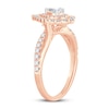 Thumbnail Image 2 of Diamond Ring 3/4 ct tw Pear-shaped 14K Rose Gold