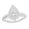 Thumbnail Image 0 of Diamond Engagement Ring 3/4 ct tw Pear-shaped 14K White Gold