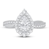 Thumbnail Image 2 of Diamond Engagement Ring 3/4 ct tw Pear-shaped 14K White Gold