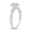 Thumbnail Image 1 of Diamond Engagement Ring 1/2 ct tw Emerald-cut 14K White Gold