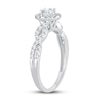 Thumbnail Image 2 of Diamond Engagement Ring 1/2 ct tw Oval 14K White Gold