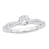 Thumbnail Image 0 of Diamond Ring 3/4 ct tw Round 14K White Gold