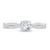 Thumbnail Image 2 of Diamond Ring 3/4 ct tw Round 14K White Gold