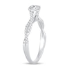 Thumbnail Image 2 of Diamond Engagement Ring 1/2 ct tw Oval 14K White Gold