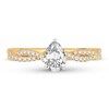 Thumbnail Image 3 of Diamond Ring 3/4 ct tw Pear-shaped 14K Yellow Gold
