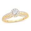 Thumbnail Image 1 of Diamond Ring 1/2 ct tw Round 14K Yellow Gold