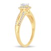 Thumbnail Image 2 of Diamond Ring 1/2 ct tw Round 14K Yellow Gold
