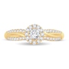 Thumbnail Image 3 of Diamond Ring 1/2 ct tw Round 14K Yellow Gold
