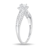 Thumbnail Image 2 of Diamond Engagement Ring 1/2 ct tw Princess 14K White Gold