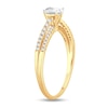 Thumbnail Image 2 of Diamond Ring 1/2 ct tw Emerald-cut 14K Yellow Gold