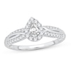 Thumbnail Image 1 of Diamond Engagement Ring 1/2 ct tw Pear-shaped 14K White Gold