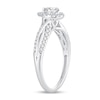 Thumbnail Image 2 of Diamond Engagement Ring 1/2 ct tw Pear-shaped 14K White Gold