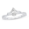 Thumbnail Image 1 of Diamond Engagement Ring 3/4 ct tw Pear-shaped 14K White Gold