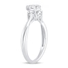 Thumbnail Image 2 of Diamond Engagement Ring 3/4 ct tw Pear-shaped 14K White Gold