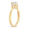 Thumbnail Image 2 of Diamond Ring 3/4 ct tw Pear-shaped 14K Yellow Gold