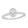 Thumbnail Image 0 of Diamond Engagement Ring 7/8 ct tw Oval 14K White Gold